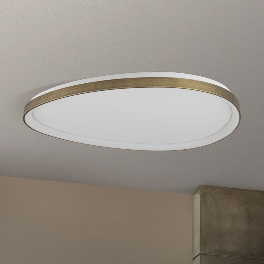 LED lubinis šviestuvas CHARLIE LED/72W/230V diametras 80 cm auksas