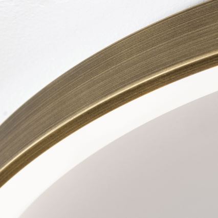 LED lubinis šviestuvas CHARLIE LED/72W/230V diametras 80 cm auksas