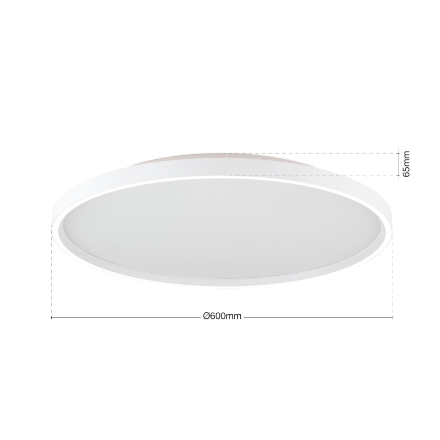 LED Pritemdomas lubinis šviestuvas MASCA LED/47W/230V 2700/3350/4000K diametras 60 cm balta