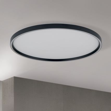 LED Pritemdomas lubinis šviestuvas MASCA LED/47W/230V 2700/3350/4000K diametras 60 cm juoda