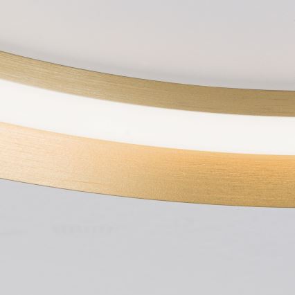 LED Pritemdomas lubinis šviestuvas MANTA LED/38W/230V 2700/3000/4000K diametras 45 cm auksas