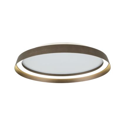 LED Pritemdomas lubinis šviestuvas MANTA LED/38W/230V 2700/3000/4000K diametras 45 cm ruda