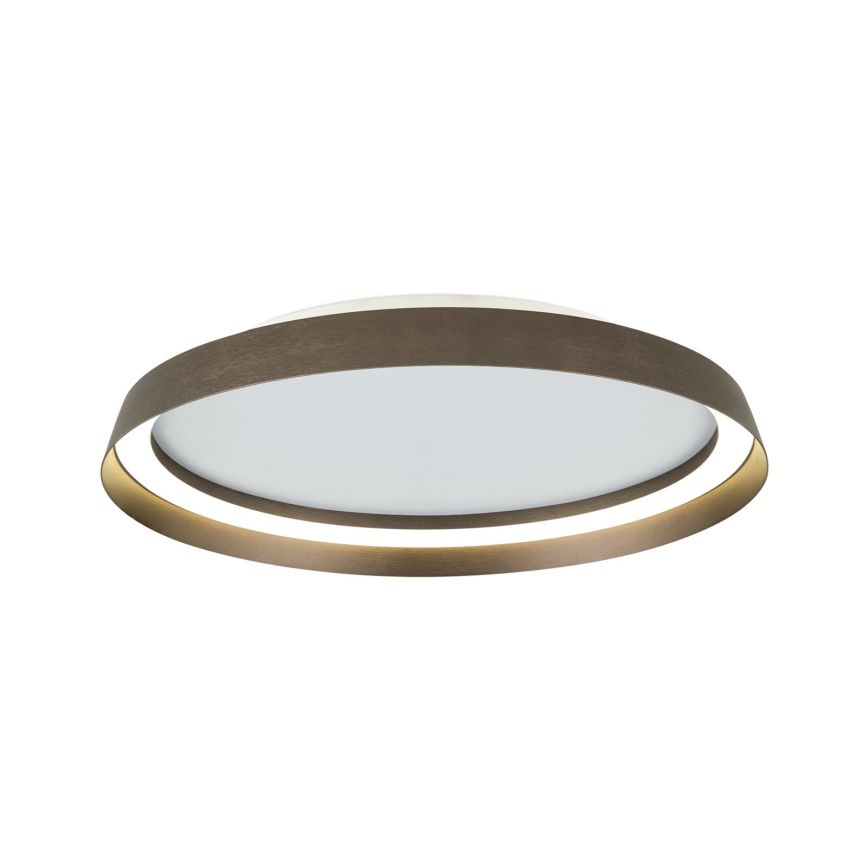 LED Pritemdomas lubinis šviestuvas MANTA LED/38W/230V 2700/3000/4000K diametras 45 cm ruda