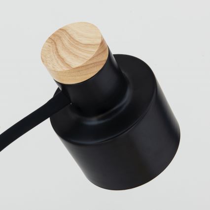 Grindinis šviestuvas GILI 1xE27/40W/230V juodas