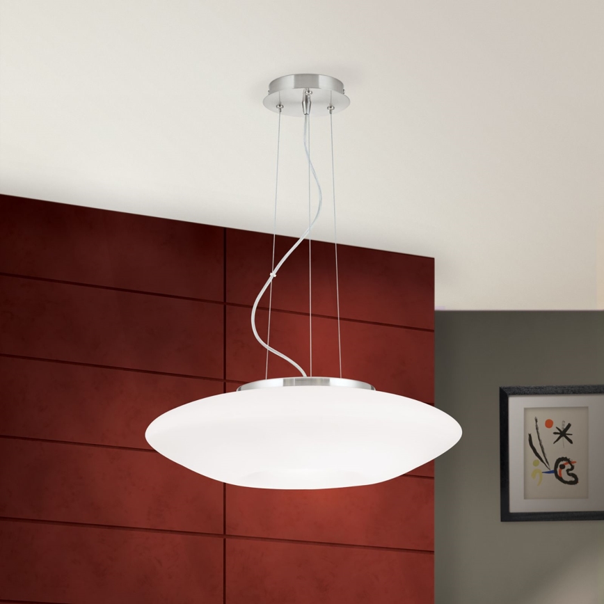 Pakabinamas sietynas BLANC 2xE27/60W/230V diametras 49 cm matinis chromas