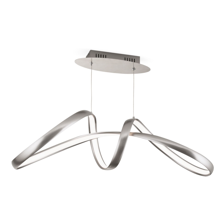 LED Reguliuojamas pakabinamas sietynas CIRCUS LED/36W/230V sidabras