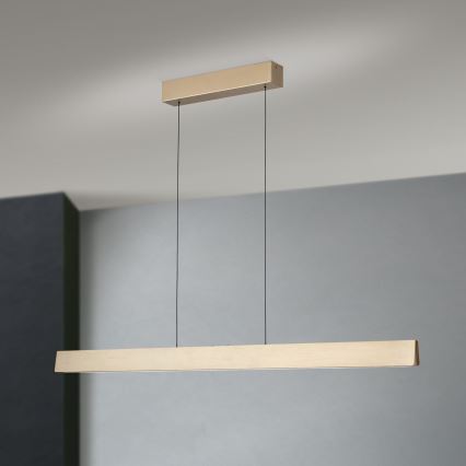 LED Reguliuojamas pakabinamas sietynas TARA LED/44W/230V 2700/3800/4500/5700K auksas