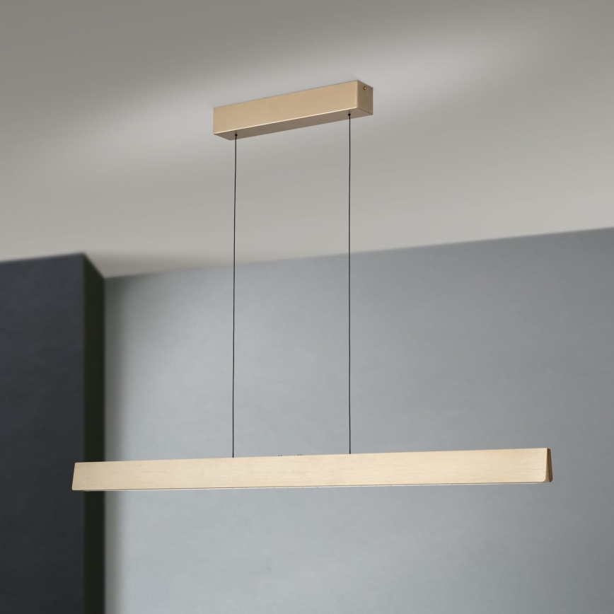 LED Reguliuojamas pakabinamas sietynas TARA LED/44W/230V 2700/3800/4500/5700K auksas