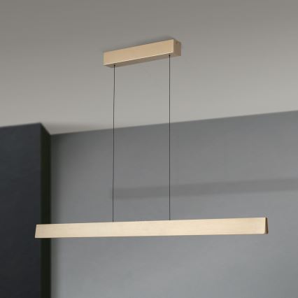 LED Reguliuojamas pakabinamas sietynas TARA LED/44W/230V 2700/3800/4500/5700K auksas