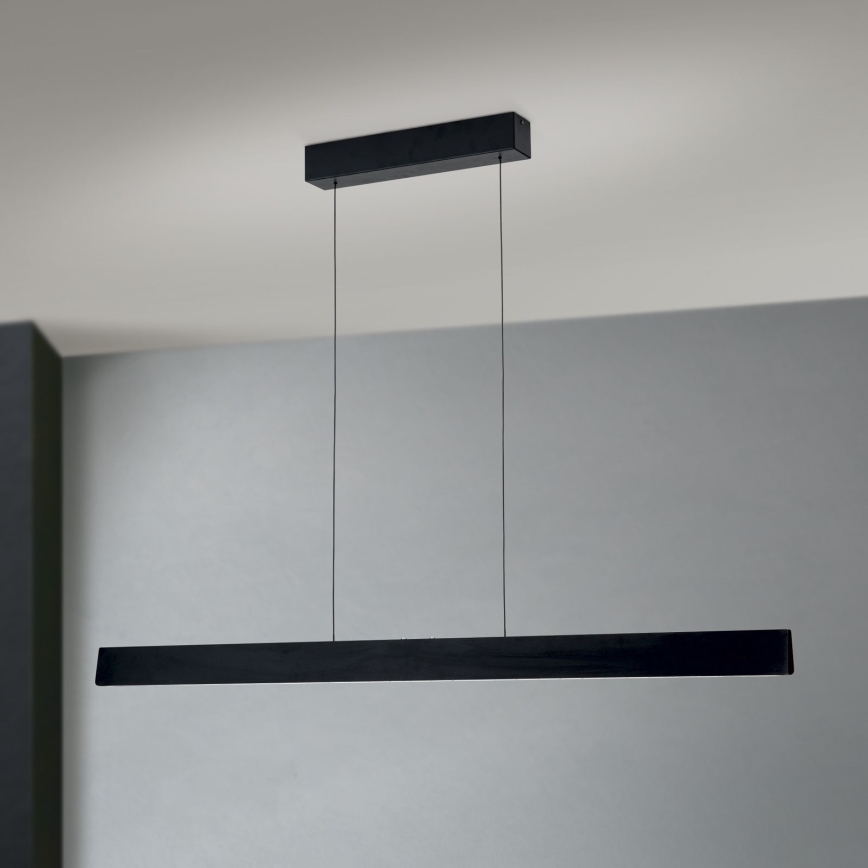 LED Reguliuojamas pakabinamas sietynas TARA LED/44W/230V 2700/3800/4500/5700K juoda