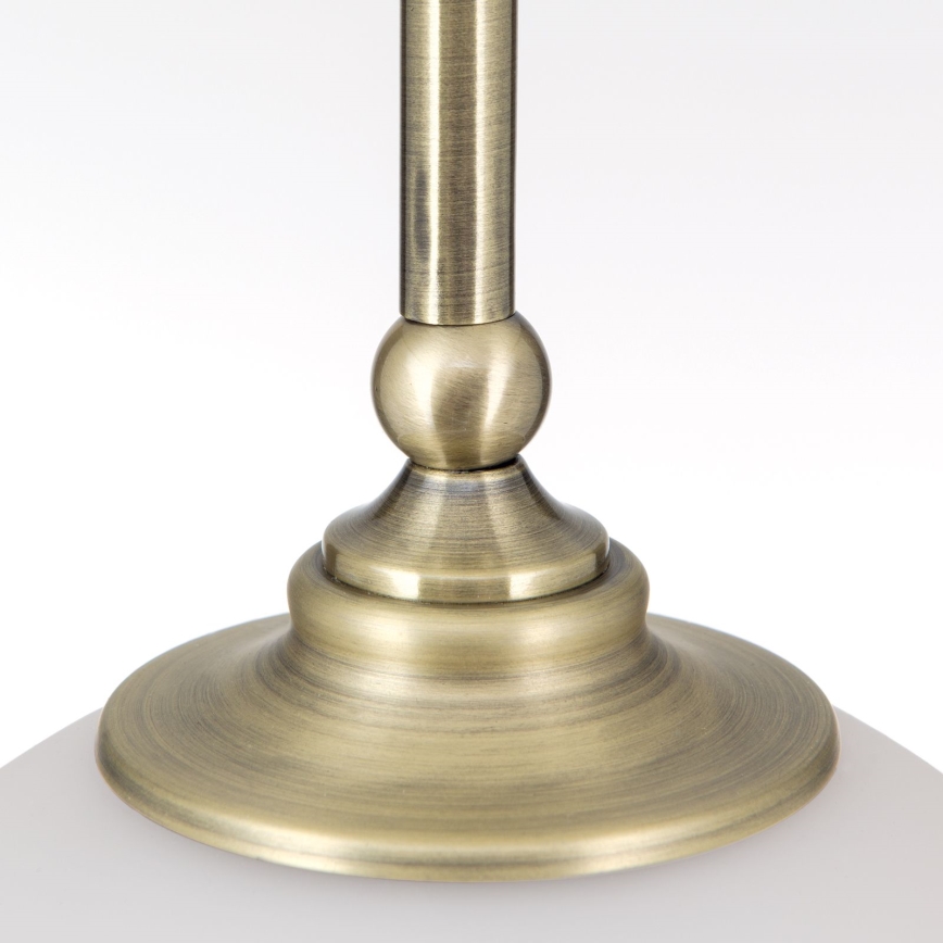 Pakabinamas sietynas OLD LAMP 1xE27/40W/230V balta/žalvaris