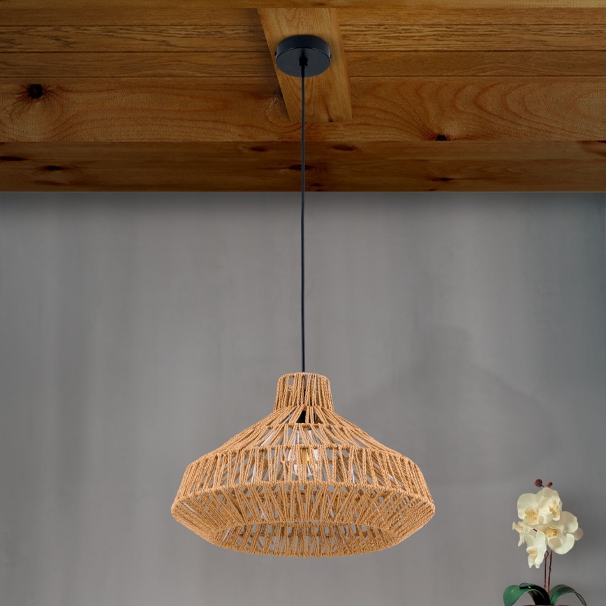 Pakabinamas sietynas BASKET 1xE27/40W/230V diametras 40 cm kanapė