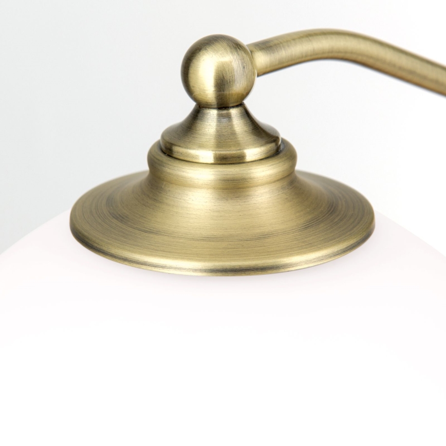 Stalinis šviestuvas OLD LAMP 1xE27/40W/230V 65 cm balta/žalvaris
