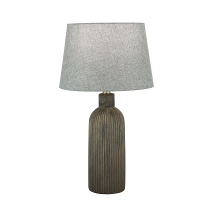 Stalinis šviestuvas ORCHID 1xE27/40W/230V keramika ruda/pilka