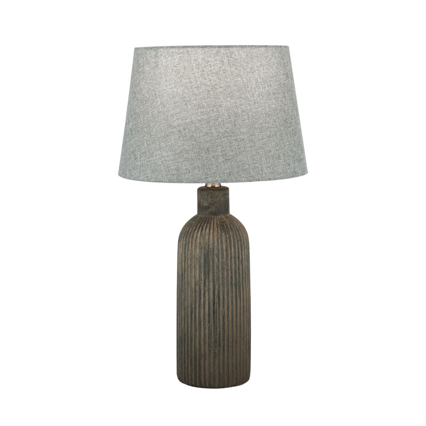 Stalinis šviestuvas ORCHID 1xE27/40W/230V keramika ruda/pilka