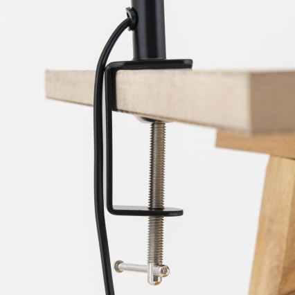 Lanksti stalinė lempa su segtuku DOTTY 1xGU10/10W/230V smėlinė/juoda