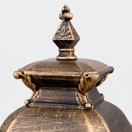 Lauko šviestuvas AIKO 1xE27/60W/230V 59 cm IP23 bronzinė/patina