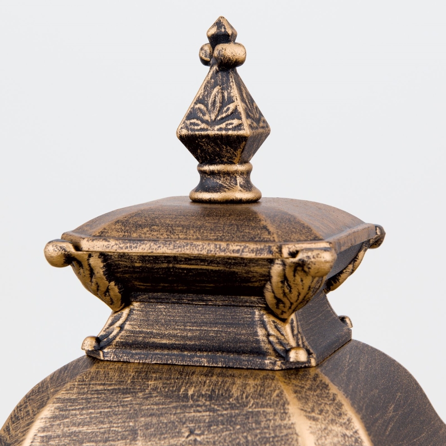 Lauko šviestuvas AIKO 1xE27/60W/230V 59 cm IP23 bronzinė/patina