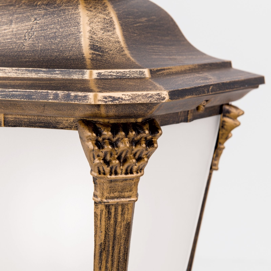 Lauko šviestuvas AIKO 1xE27/60W/230V 59 cm IP23 bronzinė/patina