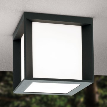 Orion - Lauko šviestuvas HENRY 1xE27/15W/230V 16x16 cm IP44 antracitas