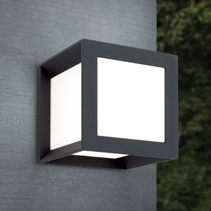 Orion - Lauko šviestuvas HENRY 1xE27/15W/230V 16x16 cm IP44 antracitas