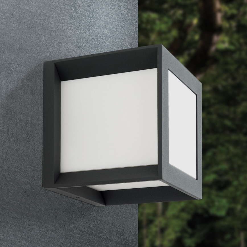 Orion - Lauko šviestuvas HENRY 1xE27/15W/230V 16x16 cm IP44 antracitas