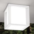 Orion - Lauko šviestuvas HENRY 1xE27/15W/230V 16x16 cm IP44 balta