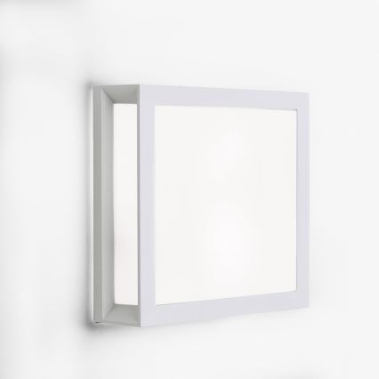 Lauko šviestuvas HENRY, 2 x E27 (maks. 15 W), 230 V, 26 x 26 cm, IP44, baltas