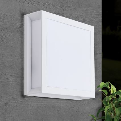 Lauko šviestuvas HENRY, 2 x E27 (maks. 15 W), 230 V, 26 x 26 cm, IP44, baltas