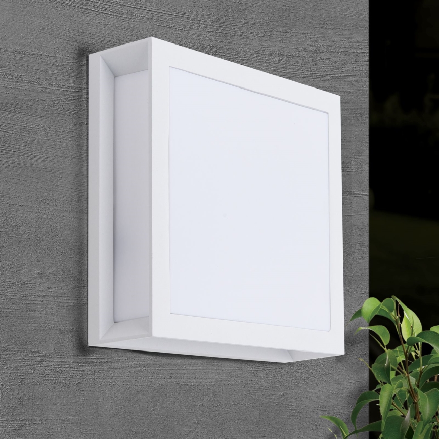 Lauko šviestuvas HENRY, 2 x E27 (maks. 15 W), 230 V, 26 x 26 cm, IP44, baltas