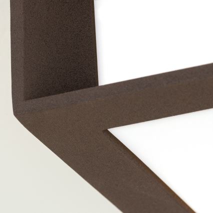 Lauko šviestuvas HENRY 2xE27/15W/230V IP44 rudas