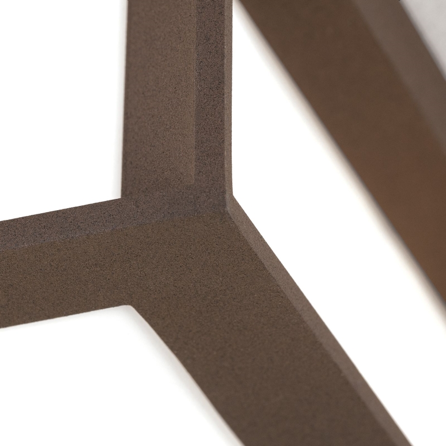 Lauko šviestuvas HENRY 2xE27/15W/230V IP44 rudas