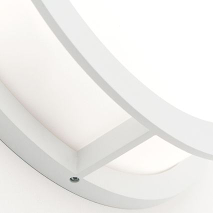 Orion - lauko šviestuvas HENRY, 2xE27/15W/230V, Ø 30 cm, IP44, baltas