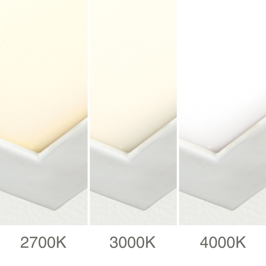 Dimeriuojama LED paviršiuje montuojama panelė DISC LED/40W/230V 2700/3000/4000K 115x30 cm balta