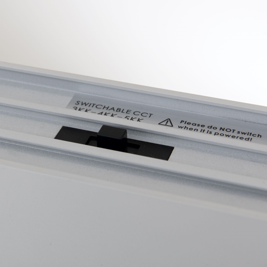 LED lubinis/pakabinamas šviestuvas 2 viename PALKKI LED/38W/230V 3000/4000/5000K pilkas