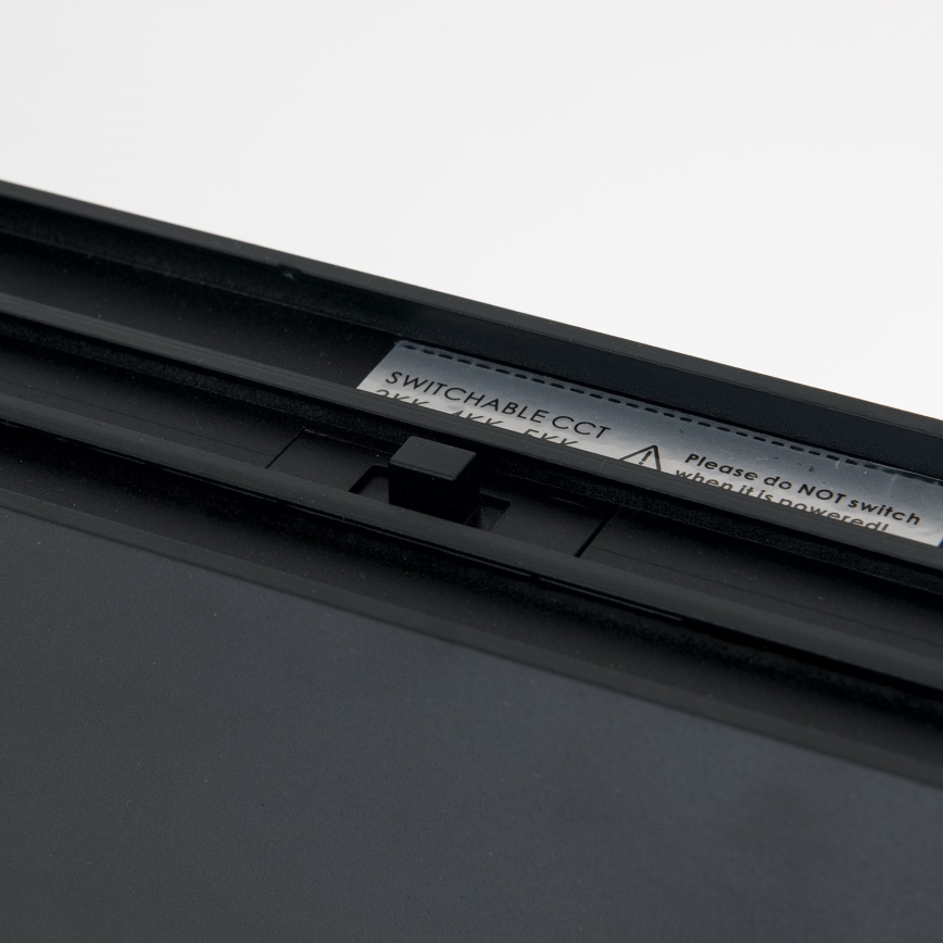 LED lubinis/pakabinamas šviestuvas 2in1 PALKKI LED/38W/230V 3000/4000/5000K juodas