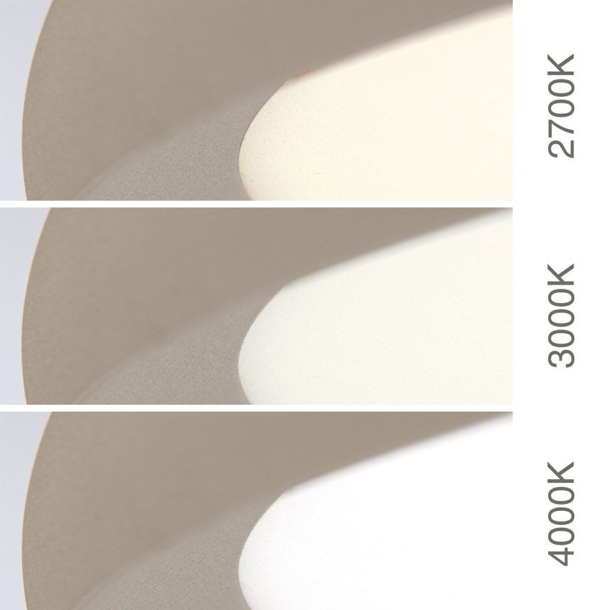 LED lubinis šviestuvas KANT LED/50W/230V 2700/3000/4000K skersmuo 60 cm smėlio spalvos