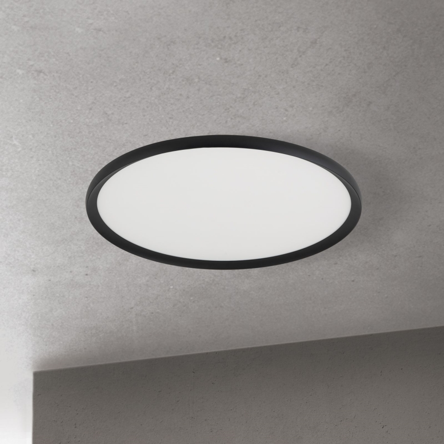 LED lubinis šviestuvas KANT LED/50W/230V 2700/3000/4000K skers. 60 cm juodas