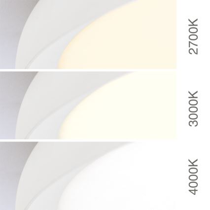 LED lubinis šviestuvas KANT LED/66W/230V 2700/3000/4000K skers. 80 cm baltas