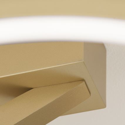 LED lubinis šviestuvas KOLK LED/40W/230V 2700/3000/4000K Ø 40 cm auksinis