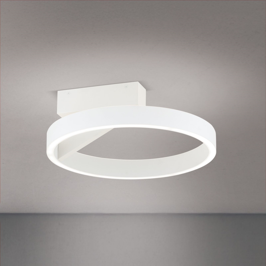LED lubinis šviestuvas KOLK LED/40W/230V 2700/3000/4000K Ø 40 cm balta