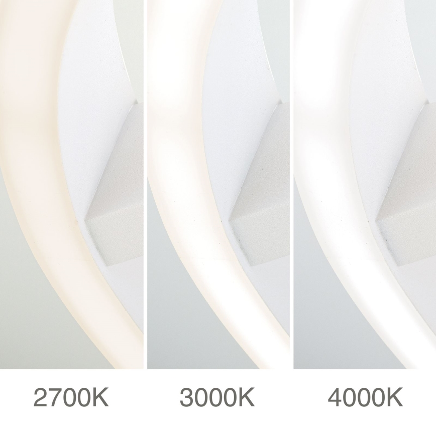 LED lubinis šviestuvas KOLK LED/40W/230V 2700/3000/4000K Ø 40 cm balta