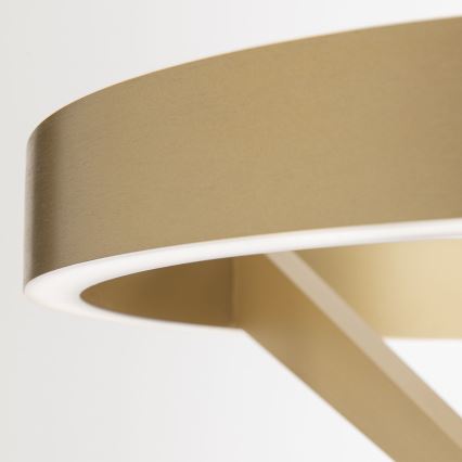 LED dimeriuojama grindinė lempa KOLK LED/40W/230V 2700/4000K auksinė