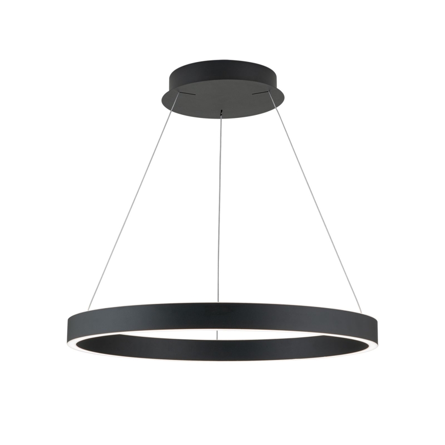 dimeriuojamas LED pakabinamas šviestuvas ant laido KOLK LED/60W/230V 2700/3000/4000K skersmuo 60 cm juodas