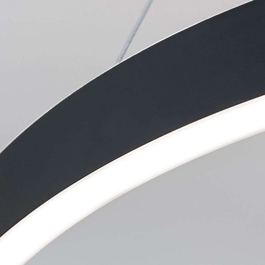 dimeriuojamas LED pakabinamas šviestuvas ant laido KOLK LED/60W/230V 2700/3000/4000K skersmuo 60 cm juodas