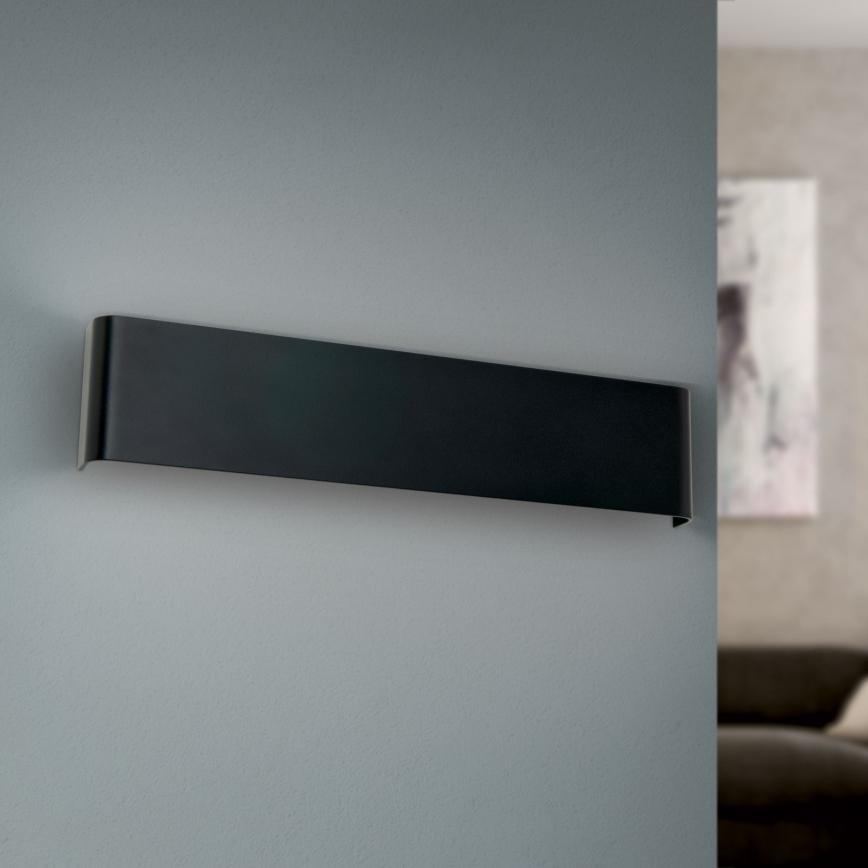 LED sieninis šviestuvas ACCENT LED/14W/230V juodas