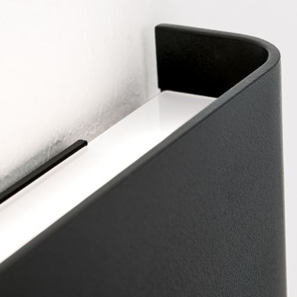 LED sieninis šviestuvas ACCENT LED/14W/230V juodas