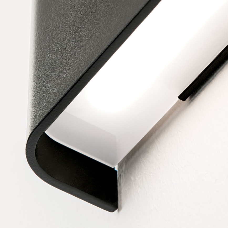 LED sieninis šviestuvas ACCENT LED/14W/230V juodas