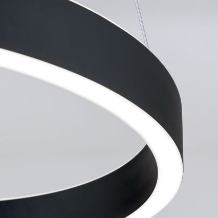 dimeriuojamas LED pakabinamas šviestuvas ant laido KOLK LED/40W/230V 2700/3000/4000K skers. 40 cm juodas