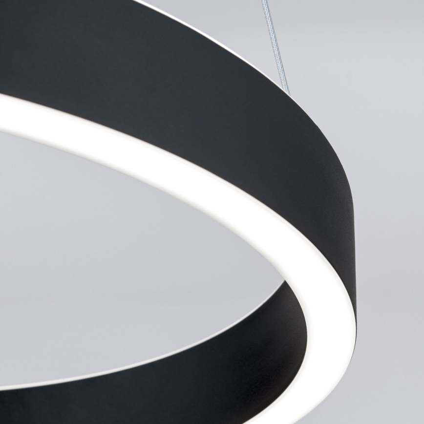 dimeriuojamas LED pakabinamas šviestuvas ant laido KOLK LED/40W/230V 2700/3000/4000K skers. 40 cm juodas